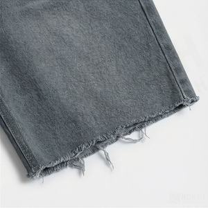 Shorts en jean brodés Y2K personnalisés pour hommes et femmes, style streetwear hip-hop, haute qualité, tendance - Product Image 6