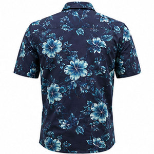 Men's Trendy Floral Pattern Shirt Affordable Shirt with Breathable Construction and Premium <b>Stitching</b> Quality - Product Image 2