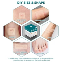 Échantillon gratuit Fournitures de soins des plaies 5cm X 5M Portable Hydrocolloïde Band Aid Roll