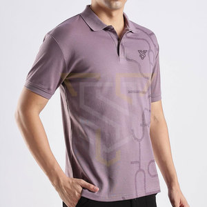 เสื้อโปโลผู้ชายแห้งเร็ว ยั่งยืน คุณภาพสูง ดีไซน์ล่าสุด - Product Image 4