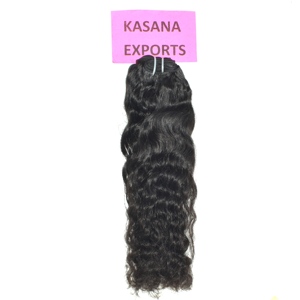 Indian <b>Hair</b> Blunt Cut Double Drawn Straight Virgin Remy Human <b>Hair</b> <b>Extensions</b> Machine Double Weft 100g Black <b>Color</b> <b>Clip</b>-<b>in</b> - Product Image 4