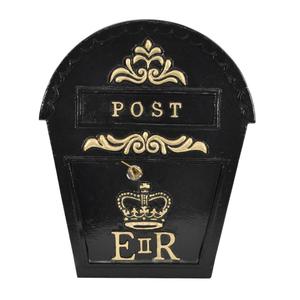 Custom Manufacturer Decorative Luxury VR <b>Post</b> <b>Box</b> Black Coated - Product Image 5