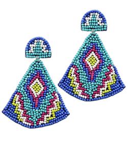 Élégant Dernier Perlé Broderie Cactus Dangle Drop Boucle D'oreille Avec Personnalisation À La Mode Choix Et Artisanat Beauté De L'Inde - Product Image 3