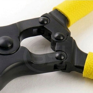 Coupe-ongles vétérinaire pour chevaux, durable, noir avec poignée jaune, instrument obstétrical, outils de fermeur, haute résistance - Product Image 4