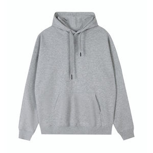 Sudadera con capucha extragrande de felpa francesa al por mayor para marcas de ropa urbana estadounidenses, logotipo personalizado, MOQ bajo, suministro de marca privada - Product Image 3