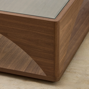 Solid Wood Extendable Convertible <b>Coffee</b> <b>Table</b> with Glass Top Home Furniture Living Room Office - Product Image 6