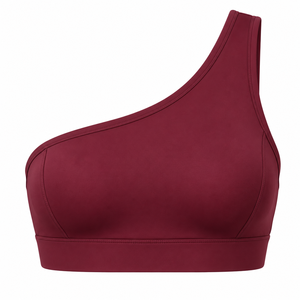 Soutien-gorge de sport pour femme, grande taille, respirant, léger, écologique, sans couture, asymétrique, pour la gym, vente en gros - Product Image 1