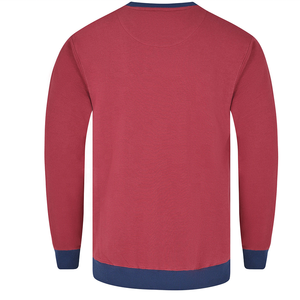 Sudadera de lana de algodón de rizo francés de invierno para hombre personalizada 300-500 GSM cuello redondo sólido hombro caído bordado ropa de calle - Product Image 4