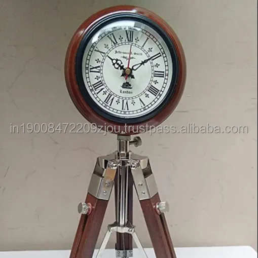 Напольные часы со штативом, настольные часы с регулируемой подставкой, тяжелые Качественные Напольные римские часы для дома, гостиной