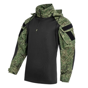 Combinaison tactique pour homme, toile respirante, camouflage, 100% coton, entraînement, travail, printemps, automne, résistante à l'usure, CS, montagne - Product Image 4