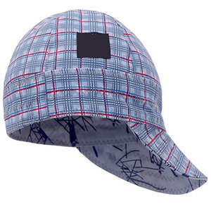 Casquette de travail unisexe à motif écossais, chapeau de mode doux et confortable - Product Image 1