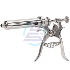 Livestock Continuous Syringe Stainless Steel Adjustable Automatic Vaccine Injection for Pig Cattle Sheep Chicken 10/20/30/50ml - Product Image 1