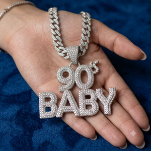 Joyería Hip Hop para Hombre, Colgante Personalizado con Letra o Número Inicial, Chapado en Oro de Plata 925 con Moissanita, Regalo para Ocasiones Especiales - Product Image 4