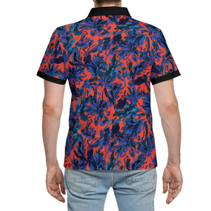Vente flash - Chemises polo pour hommes en tissu piqué 100% coton, couleur unie, logo brodé personnalisé, vente en gros de chemises polo de golf - Product Image 5