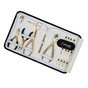 Juego de Accesorios para Extensiones de Cabello de Salón: Alicates para Remover Microperlas, Herramientas de Crimpado, Gancho para Cabello, Herramienta de Extracción, Pinzas de Seccionamiento, Tijeras - Product Image 6