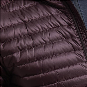 Veste matelassée à capuche décontractée pour homme, nouvelle collection, manches longues, fermeture éclair, fabrication en usine, vente en gros personnalisée - Product Image 3