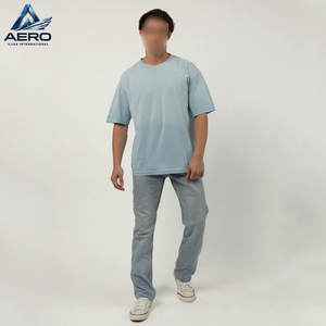 Trendy Wholesale <b>Men</b> Acid <b>Wash</b> T-Shirts Comfortable Everyday Wear Soft Cotton Fabric Short Sleeve Top With Custom Logo Available - Product Image 6