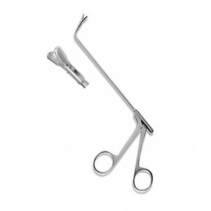 Pinzas de Biopsia y Sujeción Quirúrgicas de 130 mm, Copas de 3x6 mm, Acero Inoxidable, Diseño Recto Largo, Fabricación Personalizada OEM - Product Image 2