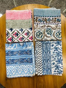 Solid Pattern Indian Block Print Cotton 72 inches <b>Sarong</b> Handcrafted Cotton Wrap Skirt, Ethical Cotton Scarf - Product Image 3
