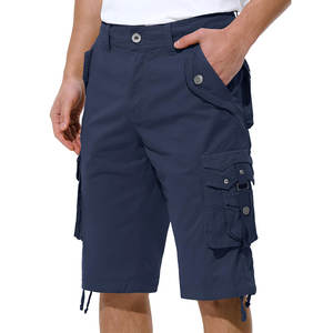 Pantalones Cortos Deportivos para Hombre de Primera Calidad, Transpirables, de Secado Rápido, para Gimnasio y Entrenamiento, Color Azul Marino - Product Image 1