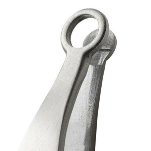Pinzas Curvas para Cejas de Acero Inoxidable DANTRIC IMPLANTS T-005, Punta Redondeada, Pinzas Clásicas de Precisión para Recortar Vello Nasal y de las Pestañas - Product Image 2