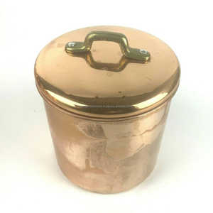 Lot de 4 boîtes à étiquettes classiques en laiton vintage avec poignées décoratives et durables - Product Image 6