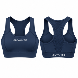White Custom Women's Yoga Sports <b>Bra</b> High <b>Support</b> Seamless Workout <b>Top</b> Breathable Stretch Fitness <b>Bra</b> Premium <b>Crop</b> <b>Top</b> - Product Image 3
