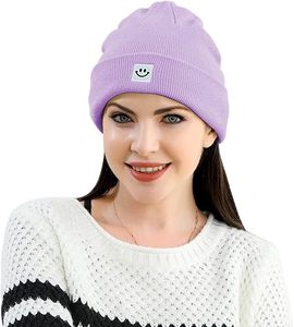 หมวกบีนนี่ไหมพรมถักลายริบสำหรับฤดูหนาวแบบ unisex ปักโลโก้ตามสั่งขายส่ง ผลิตจากอะคริลิก 100% อุ่นสบาย เหมาะสำหรับกิจกรรมกลางแจ้ง - Product Image 3