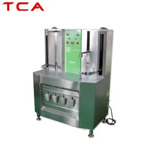 TCA otomatik çift kafalı kabak soyma makinesi yüksek hız ve operasyon kolay meyve soyma makinesi fabrika fiyatı ile