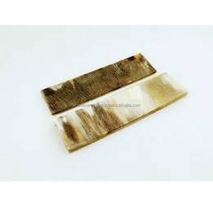 Caches-poignées rectangulaires en corne de buffle, naturels, faits à la main et écologiques |   pour couteaux et outils personnalisés - Product Image 3