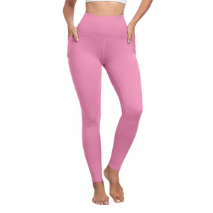 Leggings de sport personnalisés de haute qualité, taille haute, compression douce, séchage rapide, leggings de yoga pour femmes, personnalisables - Product Image 1