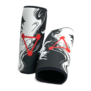 Genouillère de compression élastique en gros pour la gym, les squats, la course, le cyclisme et les activités sportives – Personnalisation de marque en usine - Product Image 2