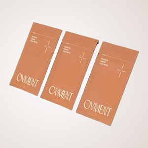Mini lingettes OVMENT emballées individuellement, 15 lingettes x 2 paquets, 30 lingettes au total, lingettes nettoyantes intimes pour femmes - Product Image 1