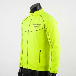 Chaqueta Deportiva de Invierno de Alta Calidad con Cierre Completo, Cuello Alto, Logotipo Frontal, Manga Larga, Ligera, para Entrenamiento y Actividades Deportivas - Product Image 5