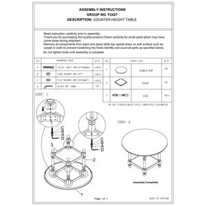 Tavolo da Pranzo Rotondo Grigio Chiaro con Ripiano Aperto, 1 Pezzo, in Impiallacciatura di Acacia, Solo per Sala da Pranzo - Product Image 4