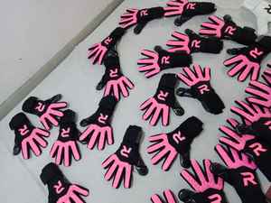 Gants de gardien de but professionnels, matériau PU blanc, respirants, protection des doigts, gants de football pour l'extérieur, unisexes, pour l'entraînement et les matchs - Product Image 4