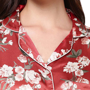 Ensemble de pyjama thermique respirant à manches longues pour femmes, tendance et très vendu, 100% coton velours, automne, Pakistan - Product Image 5