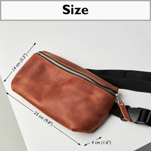 Riñonera de Cuero de Moda en Todos los Colores con Diseño Cómodo y Elegante para Adultos, Estilo en Tendencia, Nueva Riñonera de Cuero Recién Llegada - Product Image 3