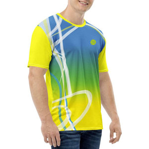 T-shirt de qualité pour homme, sublimation, léger, manches courtes, décontracté, idéal pour les voyages, les week-ends et l'usage quotidien - Product Image 4