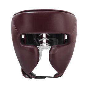 Casque de boxe en PVC personnalisable OEM, double réglage, avec double fermeture à anneau, protections de tête pour l'entraînement, en vente - Product Image 1