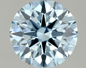 Diamante Cultivado en Laboratorio de Corte Redondo de 1.24 Quilates, Azul Intenso Fantasía, VVS2, Certificado IGI, Diamante Suelto CVD al por Mayor para la Fabricación de Joyas - Product Image 1