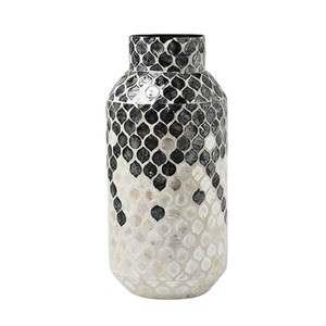 Premium Handcrafted <b>Mother</b> of Pearl Mosaic Vase Elegant Floral Display Decoration for Modern Home Interior Wholesale - Product Image 1