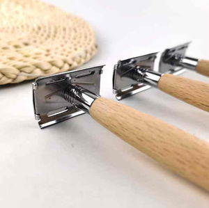 Rasoir à double tranchant réutilisable en acier inoxydable, rasoir durable pour le soin de la barbe, pour usage professionnel et personnel - Product Image 3