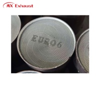 100*80, 100*100, 110*100, 130*100, 3 Core Euro4 Euro5 Euro6 Katalis Konverter Katalitik Dapat Disesuaikan