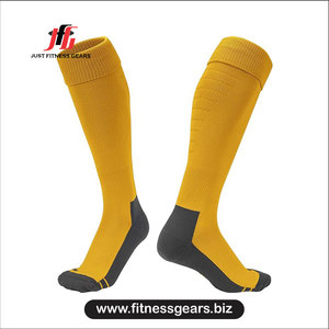 Knee High <b>Socks</b> Solid Color Breathable Knitted for Soccer Adults - Product Image 1
