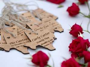 Custom Engraved Wooden Ornament for a Merry Christmas Celebration - Product Image 1