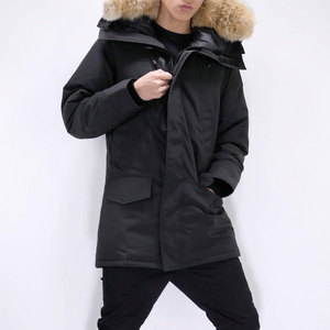 Chaqueta Parka Moderna Impermeable para Hombre, Abrigo con Capucha Aislante para Invierno, Trabajo al Aire Libre, Viajes, Logotipo Personalizado, Fabricante Mayorista - Product Image 1