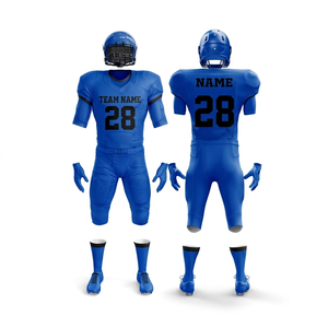 Últimos Modelos 2026, Camisetas de Fútbol Americano Personalizadas al por Mayor, Transpirables para Hombre, 100% Poliéster, Anti-UV, Impresión por Transferencia de Calor, Uniforme de Equipo - Product Image 1