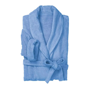 Peignoir 100% coton éponge pour hommes et femmes, long peignoir de spa pour couples, pour hôtel, salon de beauté - Product Image 6