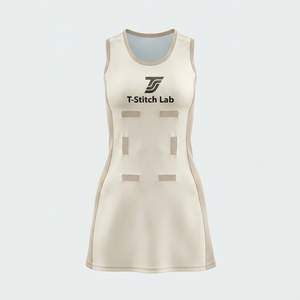 Uniformes de Netball Unisex de Alta Calidad al Por Mayor, Corte Ajustado, Diseño Personalizado, Estampado Frontal, 100% Poliéster Antibacteriano - Product Image 2
